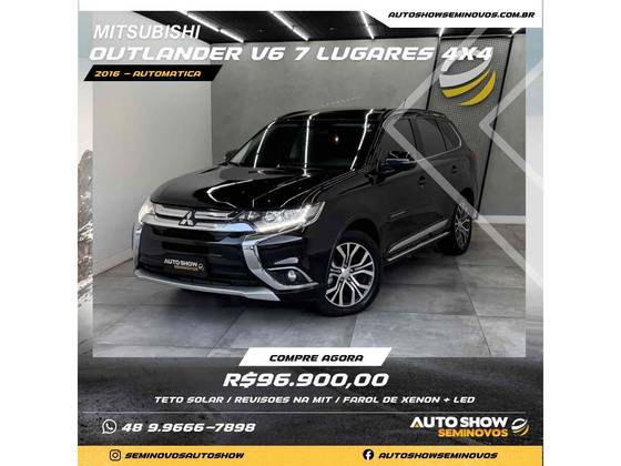 MITSUBISHI OUTLANDER 3.0 GT 4X4 V6 24V GASOLINA 4P AUTOMÁTICO